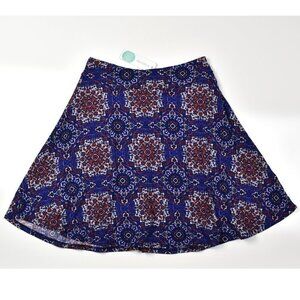 Stitch Fix Renee C Jessica Printed Flare Skirt NEW Petite S